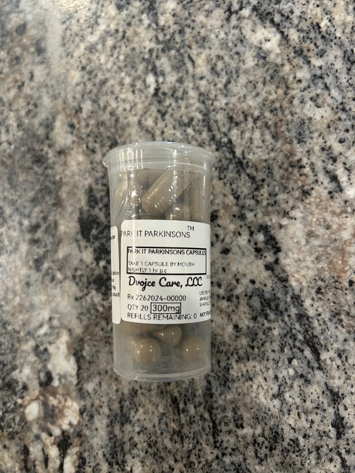 Park It Parkinson's Capsules (PM)