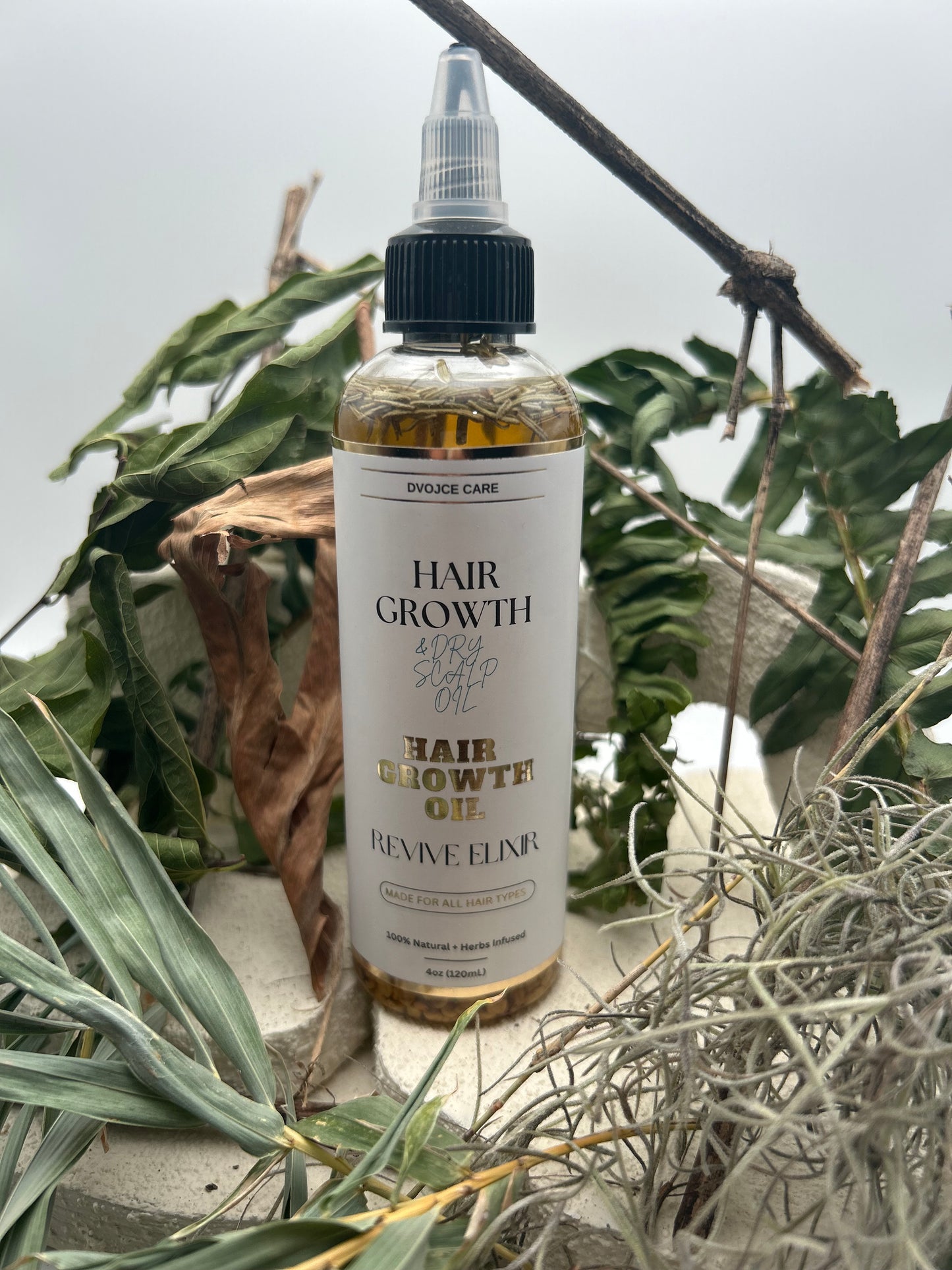 Hair Growth & Dry Scalp Oil | Revive Elixir 4oz