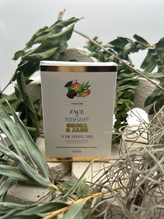 Cocoa & Aloe Face & Body Soap 2.9oz