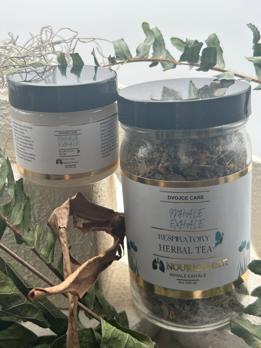 Breathe Easy Bundle – Herbal Rub + Inhale Exhale Tea