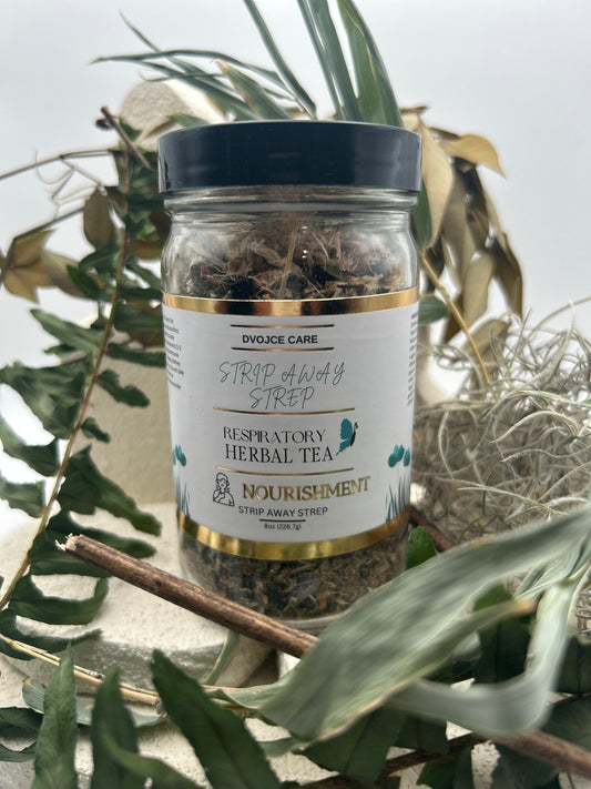 Respiratory | Herbal Tea | Strip Away Strep 8oz