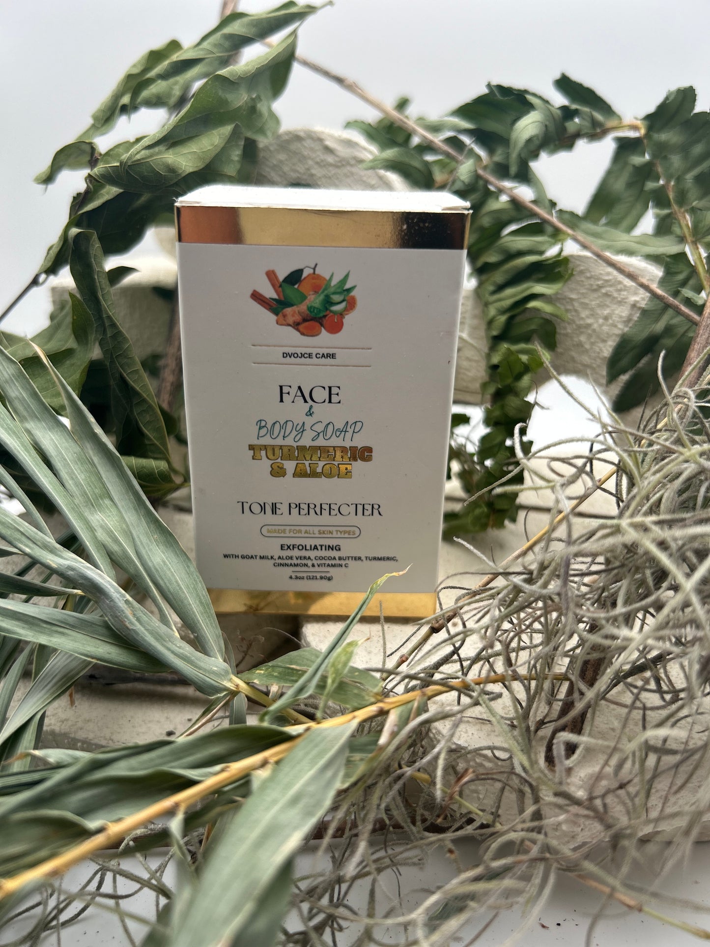 Turmeric & Aloe Face & Body Soap 4.3oz