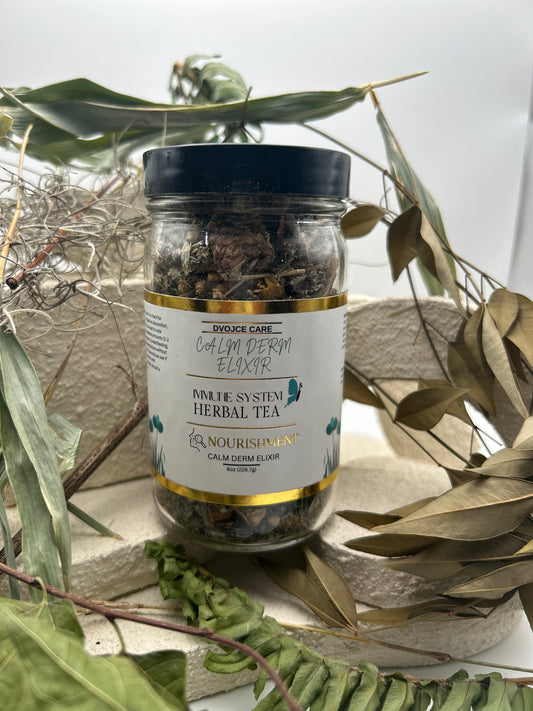 Immune System | Herbal Tea | Calm Derm Elixir 8oz