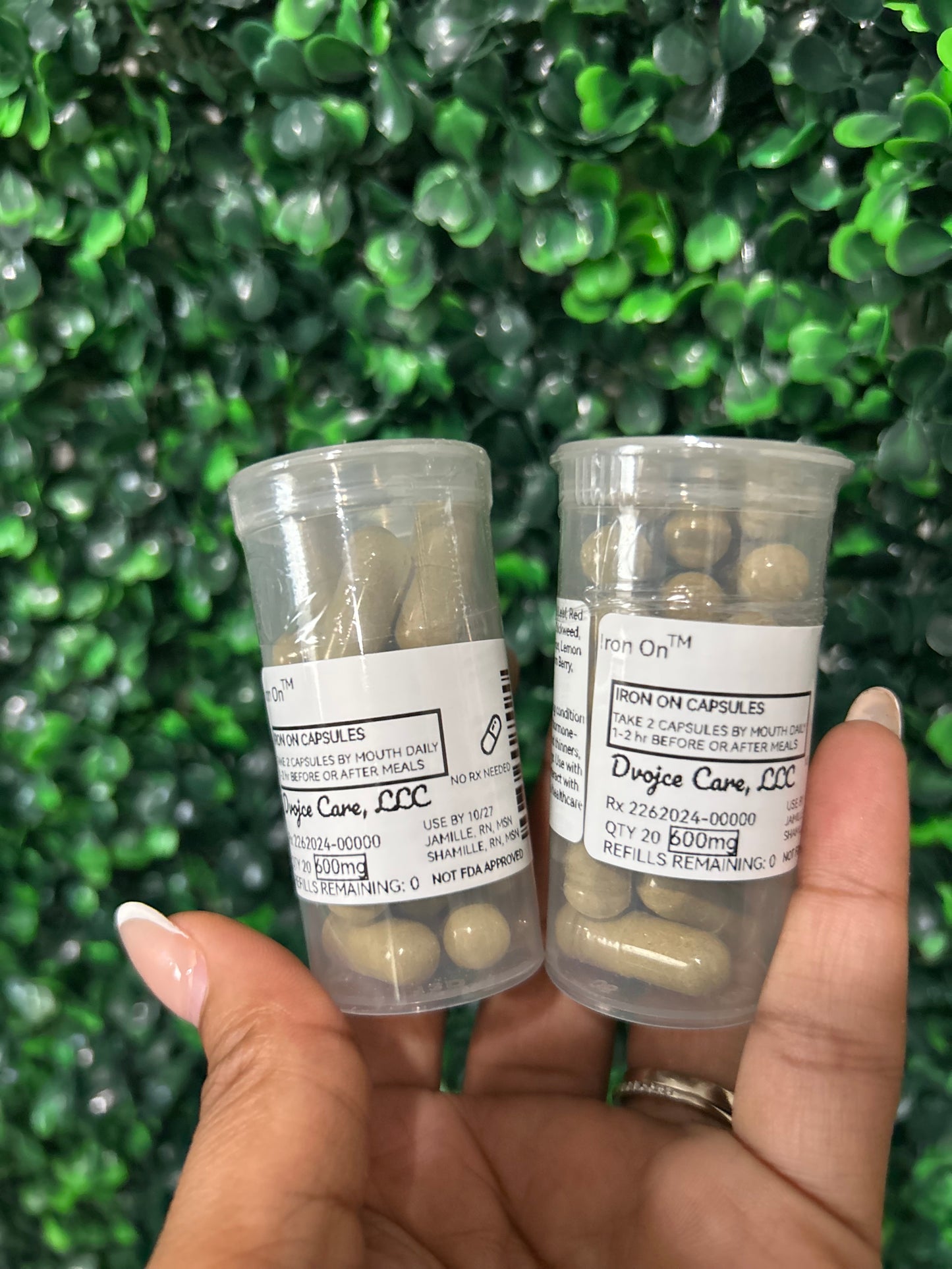 Iron On Capsules
